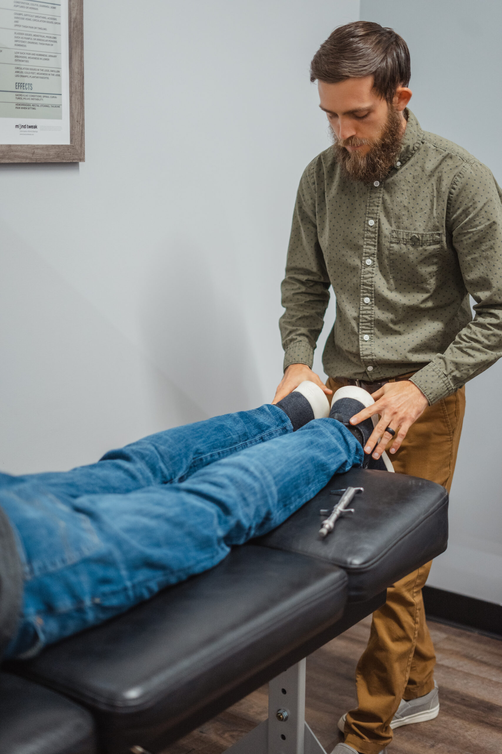 Dr. Bryan pre adjustment